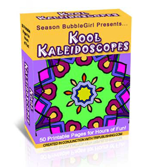 Product picture Kool Kaleidescopes Coloring Book