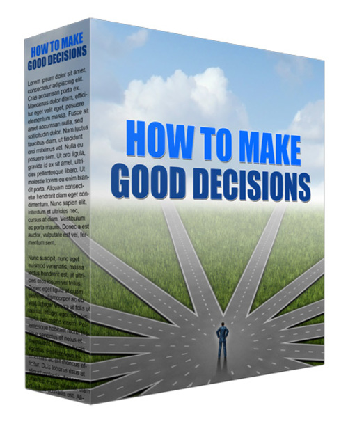 Product picture How to Make Good Decisions Podcast